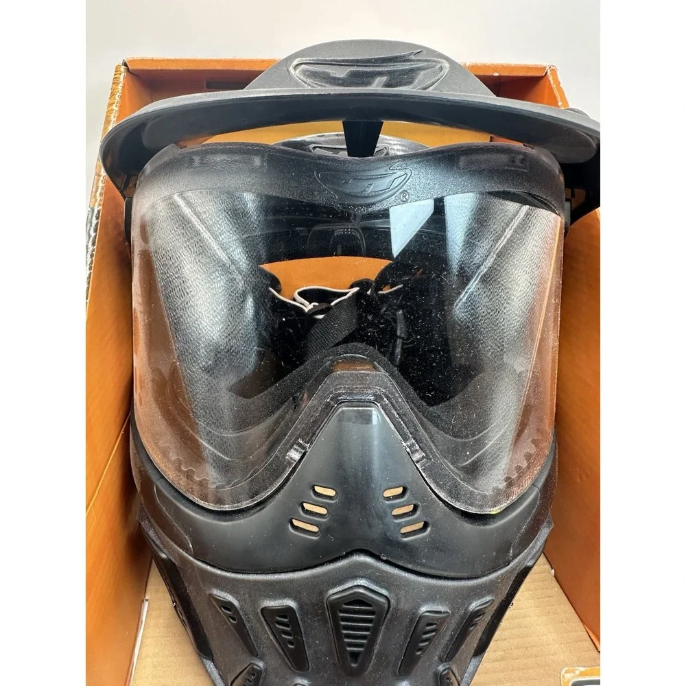 JT Quick Lock Paint Ball Mask Black, One Size